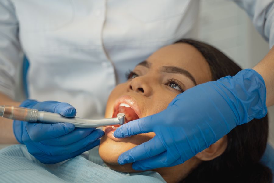 Bonded White Fillings